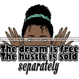 Afro Woman Peeking Peek-a-Boo I see You Melanin Pretty Half Face PNG File For Print Not For Cutting