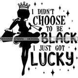 Black Queen Nubian Melanin Quotes .SVG Files For Silhouette and Cricut