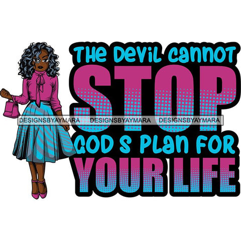 Afro Lola Classy God Lord Faith Prayers Quotes .SVG Clipart Cutting Files For Silhouette and Cricut and More!