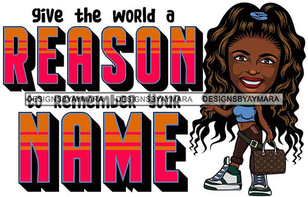 Afro Lola Life Quotes Fashion Girl Woman Melanin Popping Ebony Queen .SVG Cutting Files