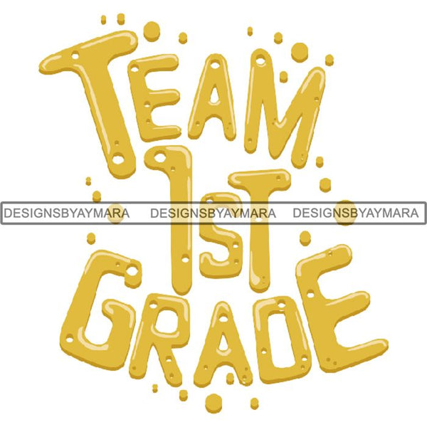 Back to School Cute Quotes .PNG Print File Not For Cutting