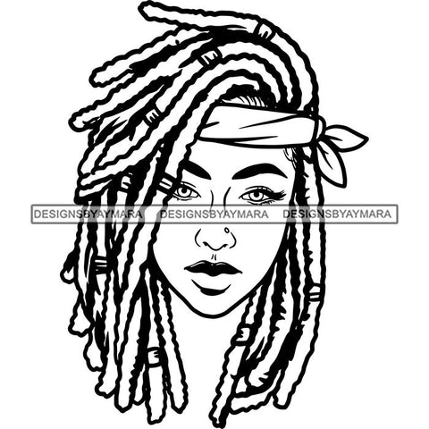 Afro Woman Goddess Hot Seller Design SVG Cutting Files