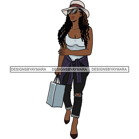 Fashion Diva Glamour Afro Classy Sexy Lady SVG PNG JPG Vector Files For Cutting and More