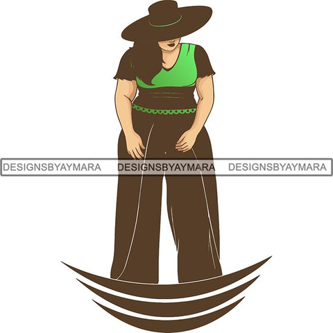 Afro Beautiful Woman Goddess Diva Classy Lady .SVG Cut Files For Silhouette and Cricut