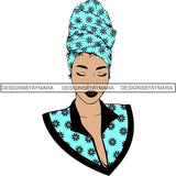 Afro Woman SVG Melanin Nubian Color Cutting Files