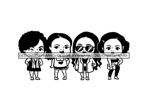 Ladies Trip Party Girls Getaway SVG Cut Files For Silhouette and Cricut
