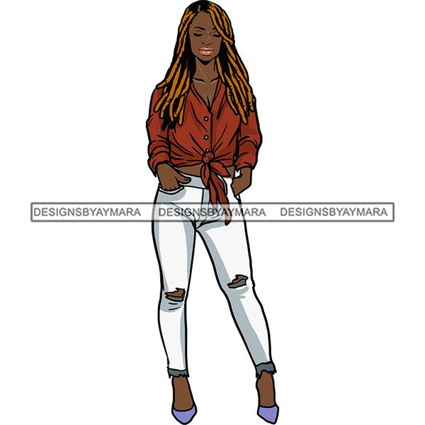 Fashion Diva Glamour Afro Classy Sexy Lady SVG PNG JPG Vector Files For Cutting and More
