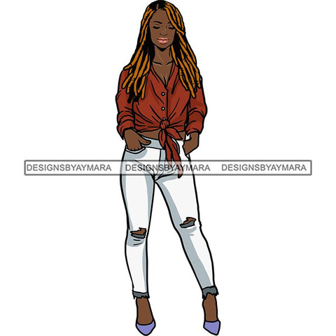 Fashion Diva Glamour Afro Classy Sexy Lady SVG PNG JPG Vector Files For Cutting and More