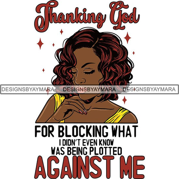 Afro Independent Successful Woman SVG Cutting Files For Silhouette Cricut and More