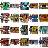 Bundle 20 Afro Thick Classy Lola Boss Lady Hustle Quotes .SVG Cutting Files For Silhouette and Cricut and More!