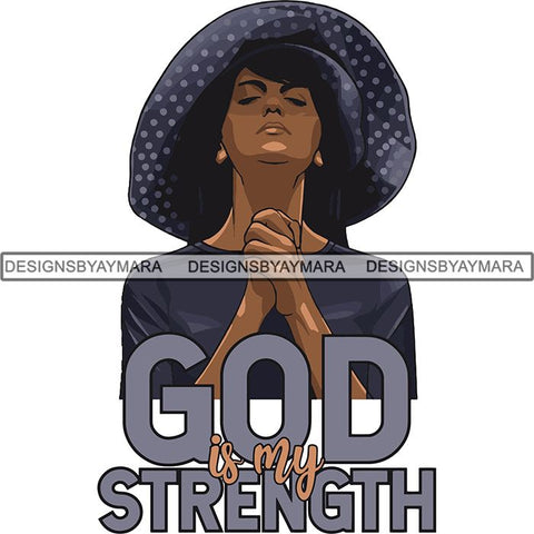 Afro Melanin Popping Blessed Life Quotes SVG Cutting Files For Silhouette Cricut and More