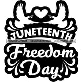 Juneteenth Celebration June 19 Emancipation Freedom Holiday African American History  SVG PNG JPG Vector Cutting Files