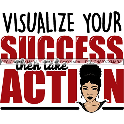 Afro Boss Lady Lord Life Quotes SVG Files For Cutting and More