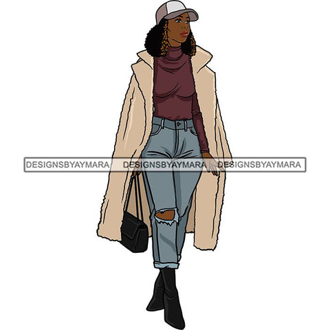 Fashion Diva Glamour Afro Classy Sexy Lady SVG PNG JPG Vector Files For Cutting and More