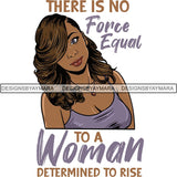 Afro Independent Successful Woman SVG Cutting Files For Silhouette Cricut and More