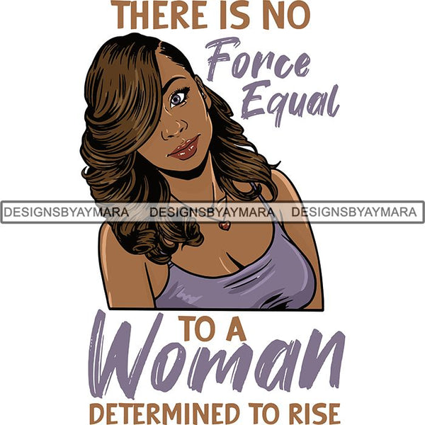 Afro Independent Successful Woman SVG Cutting Files For Silhouette Cricut and More