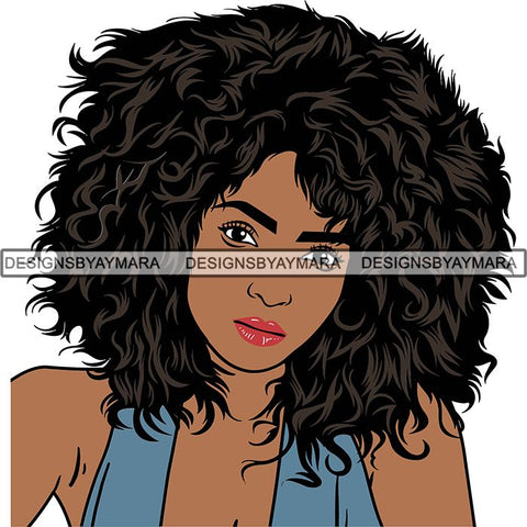 Afro Woman Goddess Diva Melanin Love Sensual .SVG Cut Files For Silhouette and Cricut and More!