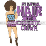 Melanin Bald Short Hairstyle Queen Goddess Nubian .SVG Cut Files For Silhouette and Cricut and Much More