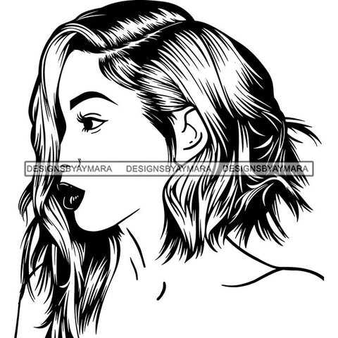 Afro Lady Black Goddess Melanin Dark Latina Morena SVG Files For Cutting and More!