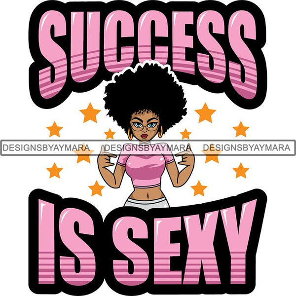 Afro Lola Boss Lady Quotes SVG Cutting Files For Silhouette Cricut and More