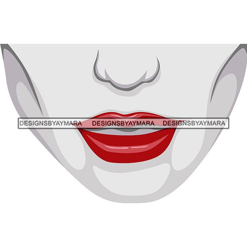 Funny Half Face Cute Designs For Mask Virus Protection SVG Cutting Files