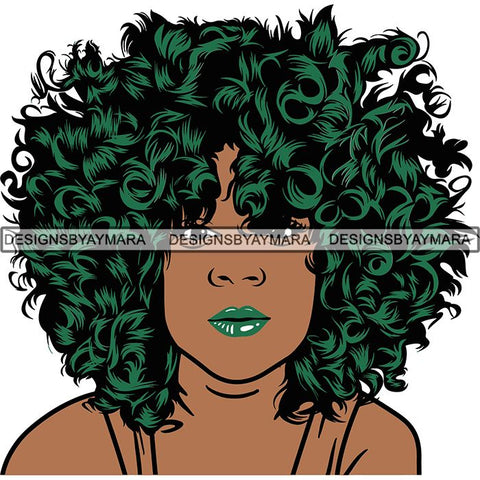 Afro Woman Goddess Diva Melanin Love Sensual .SVG Cut Files For Silhouette and Cricut and More!