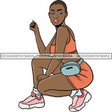 Melanin Bald Short Hairstyle Queen Goddess Nubian .SVG Cut Files For Silhouette and Cricut and Much More