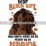Afro Independent Successful Woman SVG Cutting Files For Silhouette Cricut and More
