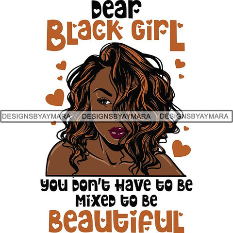 Afro Independent Successful Woman SVG Cutting Files For Silhouette Cricut and More