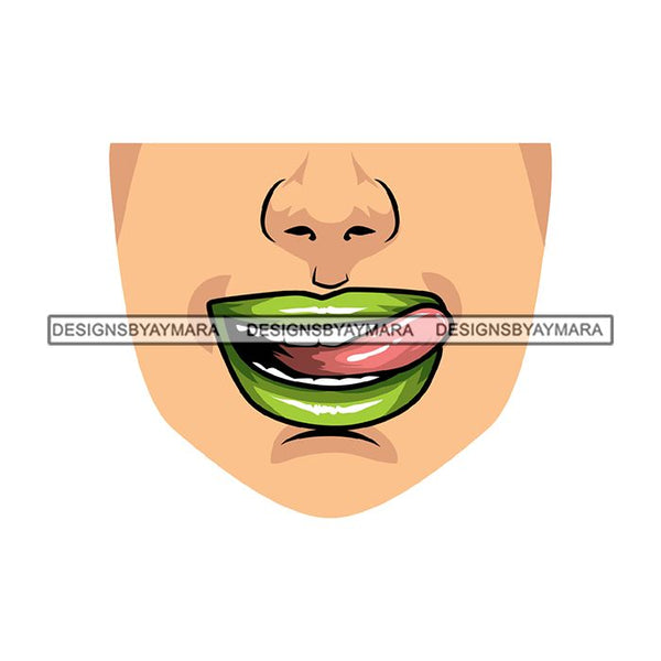 Funny Half Face Cute Designs For Mask Virus Protection SVG Cutting Files