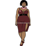 Strong Afro Woman SVG Cancer Survivor Cutting Files For Silhouette Cricut and More