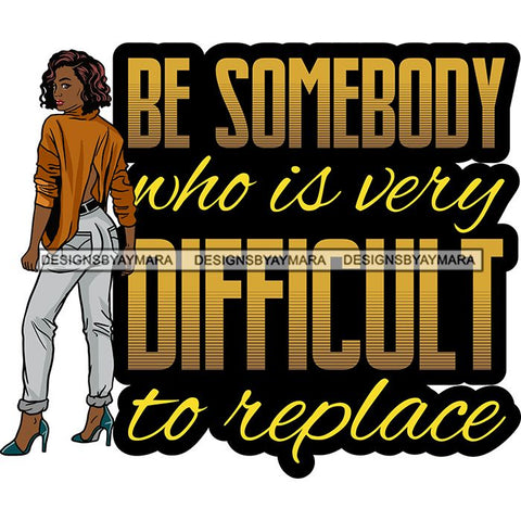 Fashion Woman Melanin Bad Ass Life Quotes .SVG Cutting Files For Silhouette Cricut and More!