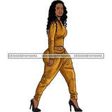 Fashion Diva Glamour Afro Classy Sexy Lady SVG PNG JPG Vector Files For Cutting and More