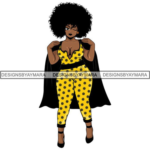 Afro Lola Boss Lady Quotes SVG Cutting Files For Silhouette Cricut and More