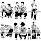 Father's Day Daddy SVG Cut File For Silhouette and Cricut