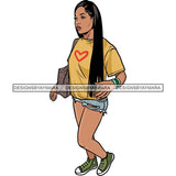 Pretty Woman Summer Fashion Dope Outfits Boss Lady Glamour New Trending .SVG Cut Files
