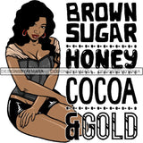Afro Woman Tattoo Sexy Melanin Nubian Goddess PNG Files For Print Not For Cutting