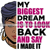 Afro Melanin Popping Life Quotes SVG Cutting Files For Silhouette Cricut and More