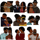 Valentines Day Bundle 50 Designs Romantic Couple Digital Download Art, Digital Tshirt Logo Sublimation Prin, Cricut Clipart Tattoo Artwork Illustration Download