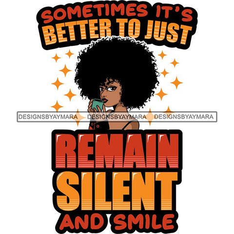 Afro Lola Life Quotes SVG Files For Cutting and More