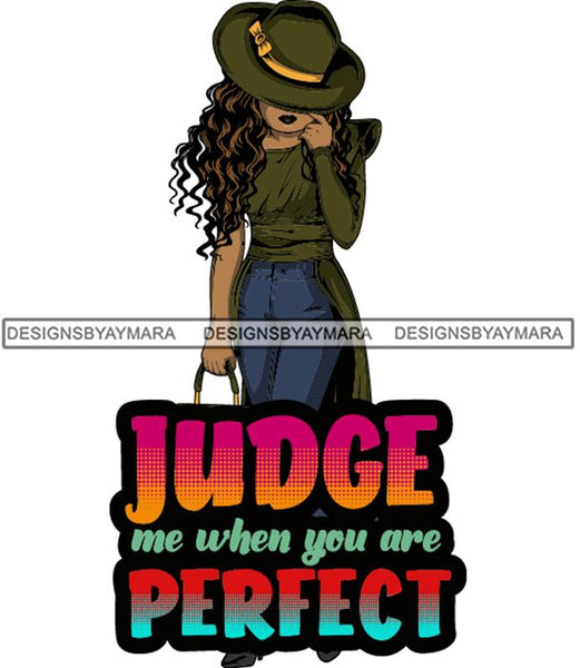 Afro Lola Flow Too Strong Life Quotes Elegant Woman Glamour Sexy Confident Lady .SVG Clipart Vector Cutting Files