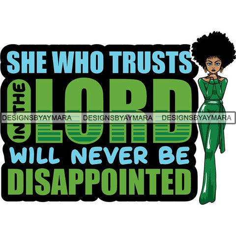 Afro Lola Boss Lady Quotes SVG Cutting Files For Silhouette Cricut and More