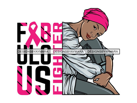 Cancer Awareness Woman Fighting Cancer Quotes PNG Files For Print