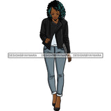 Fashion Diva Glamour Afro Classy Sexy Lady SVG PNG JPG Vector Files For Cutting and More