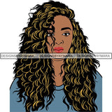 Afro Woman Goddess Diva Melanin Love Sensual .SVG Cut Files For Silhouette and Cricut and More!