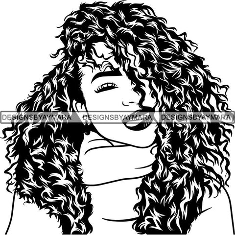 Afro Lady Black Goddess Melanin Dark Latina Morena SVG Files For Cutting and More!