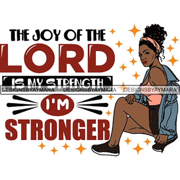 Black Proud Woman God Blessings Life Quotes SVG Files For Cutting and More