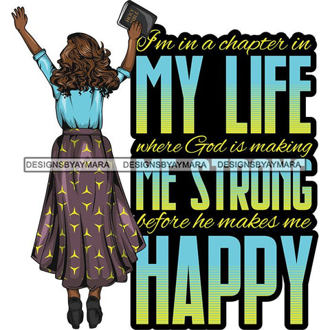 Afro Lola Praying Begging Asking God Lord Faith Strength Quotes .SVG Vector Clipart Cutting Files For Silhouette Cricut and More!