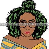 Afro Woman Goddess Diva Melanin Love Sensual .SVG Cut Files For Silhouette and Cricut and More!