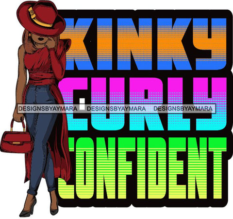 Afro Lola Flow Too Strong Elegance Elegant Woman Glamour Sexy Confident Lady .SVG Clipart Vector Cutting Files